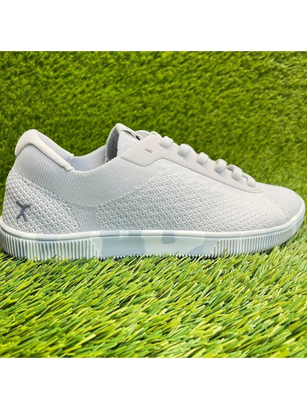 Flux Footwear Adapt Trainer Gray Womens Size 7.5 Athletic Knit Shoes Sneakers